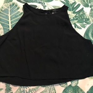 Black flowing crop